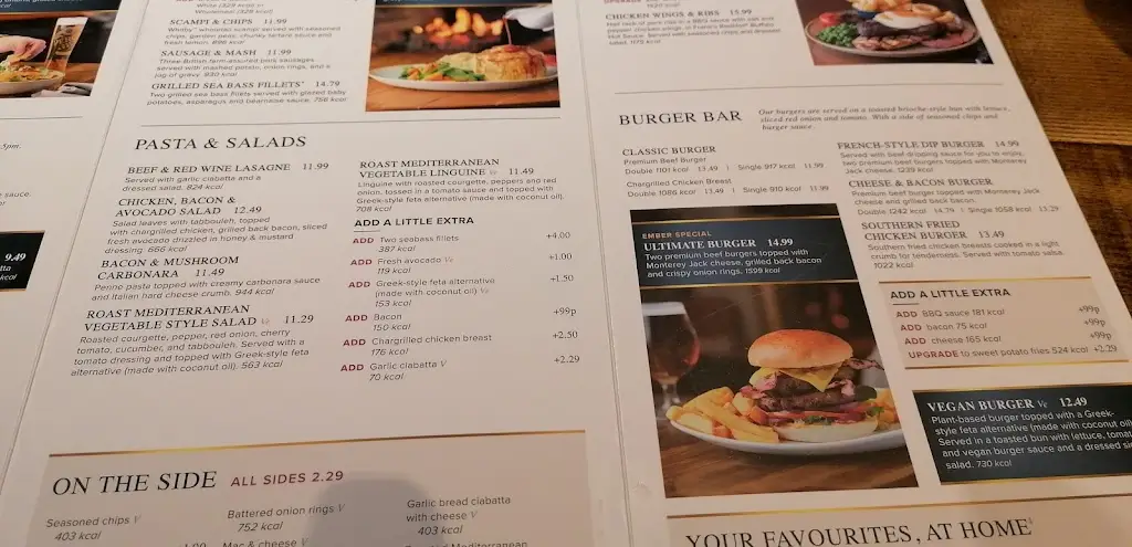 Menu_The Woodman_Ashtead_image_2