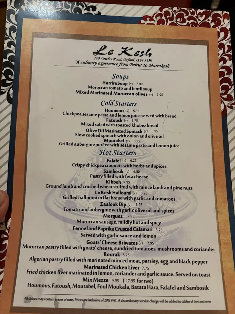 Menu_Le Kesh_Cowley_image_2