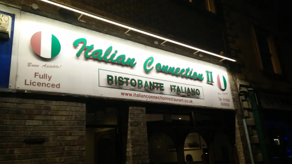 The Italian Connection II restaurant in Cranwell