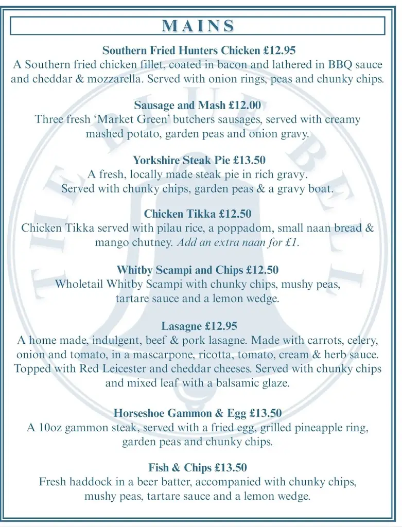 Menu_The Blue Bell Cottingham_Cottingham_image_1
