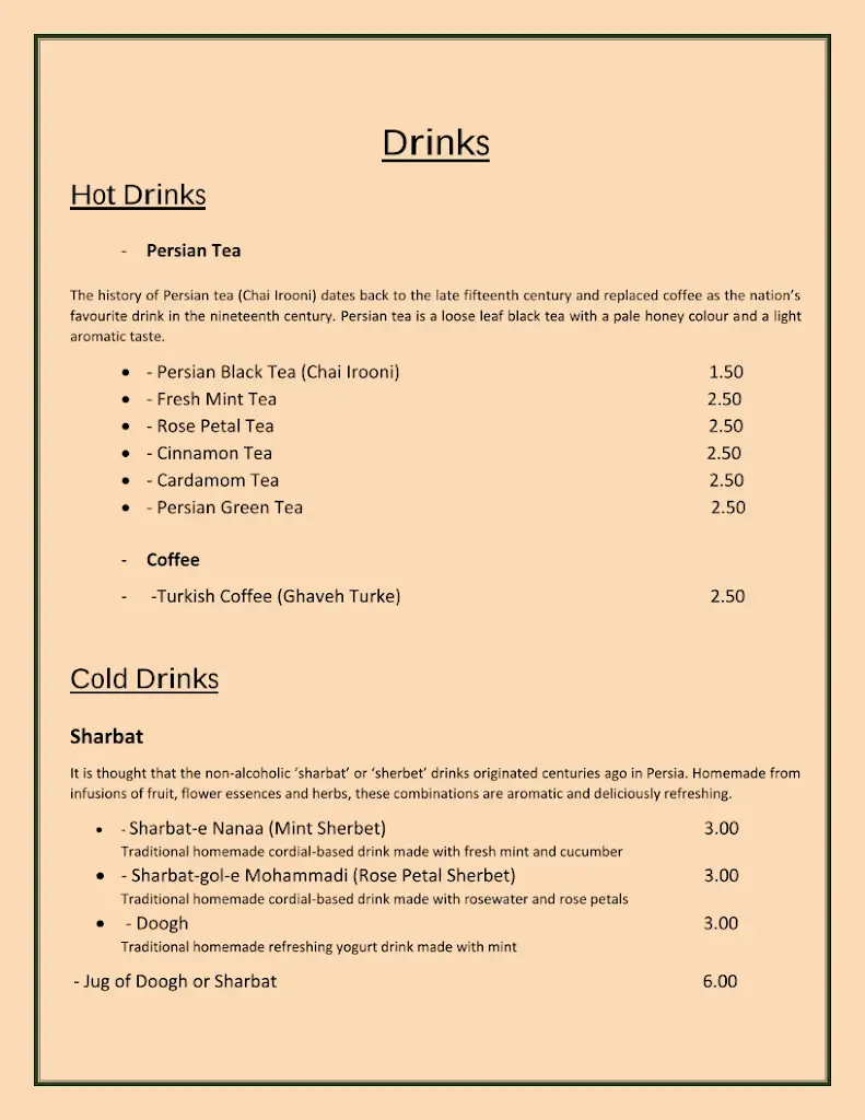 Menu_Sultan Persian Restaurant_Cottingham_image_4