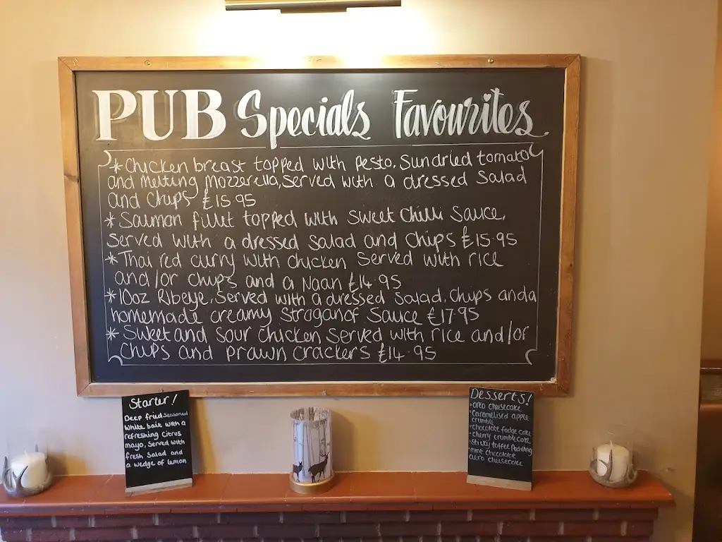 Menu_The Half Moon_Cottingham_image_1