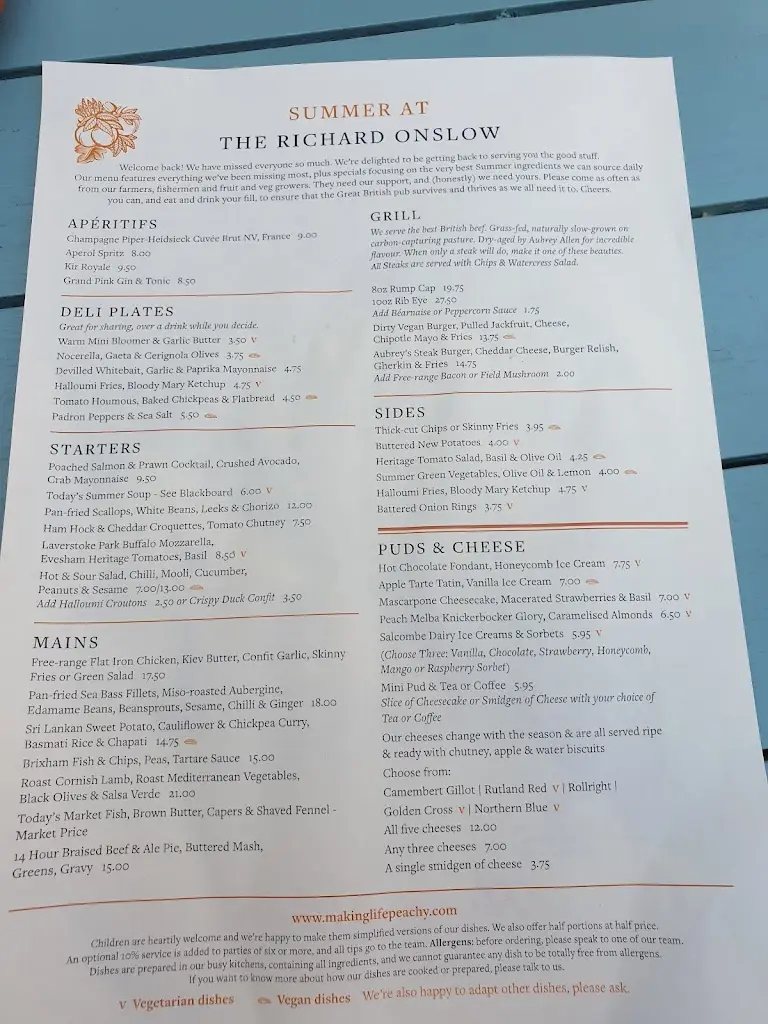 Menu_The Richard Onslow_Cranleigh_image_2