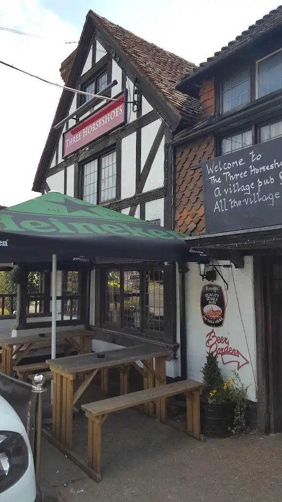 The Three Horseshoes restaurant in Cranleigh