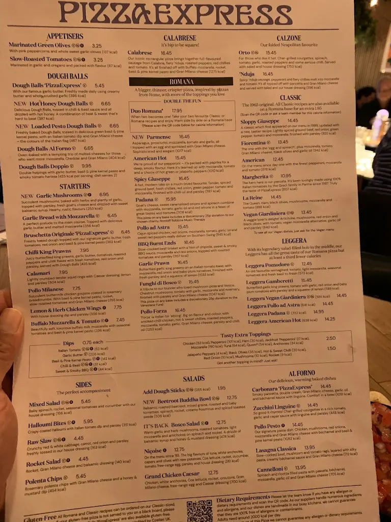Menu_Pizza Express_Cranleigh_image_1