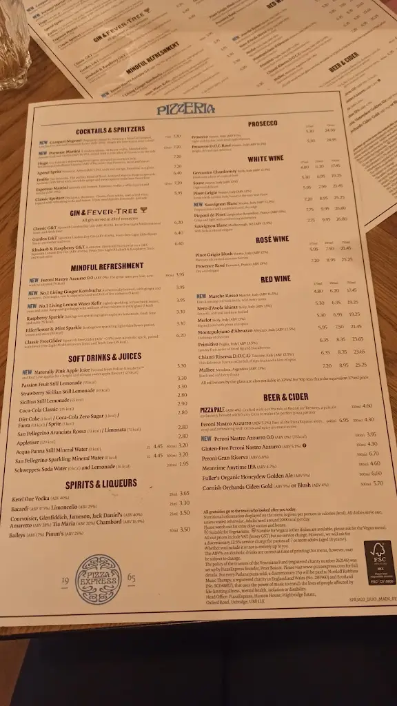 Menu_Pizza Express_Cranleigh_image_4