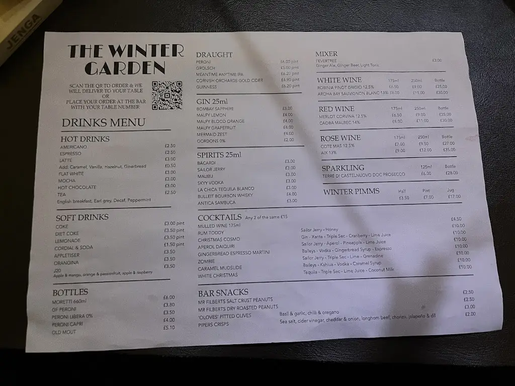 Menu_The Summer Garden_Cowes_image_1