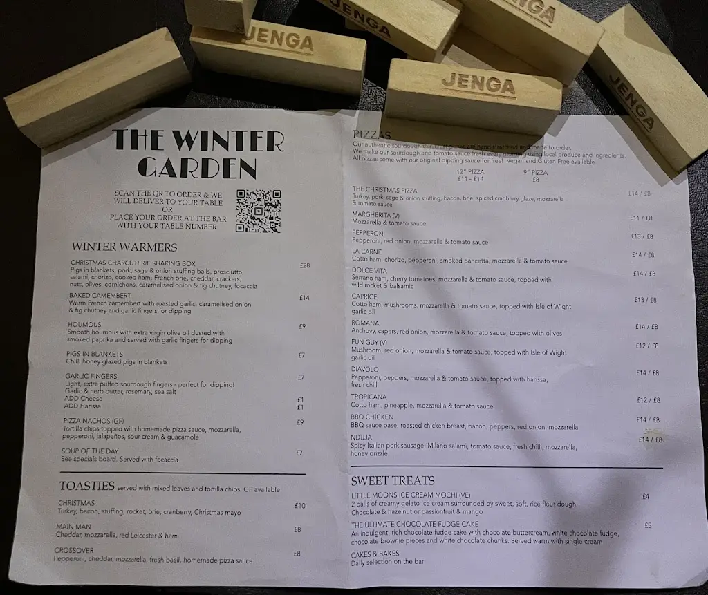 Menu_The Summer Garden_Cowes_image_2