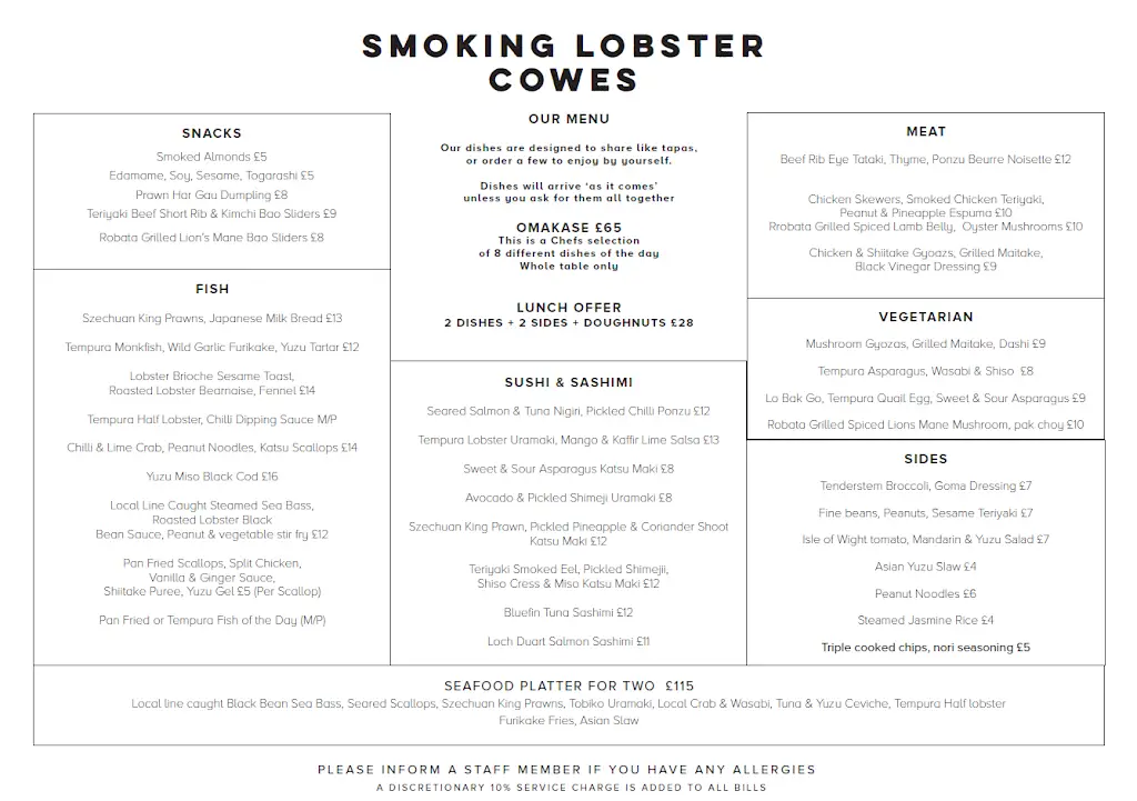 Menu_Smoking Lobster Cowes_Cowes_image_3