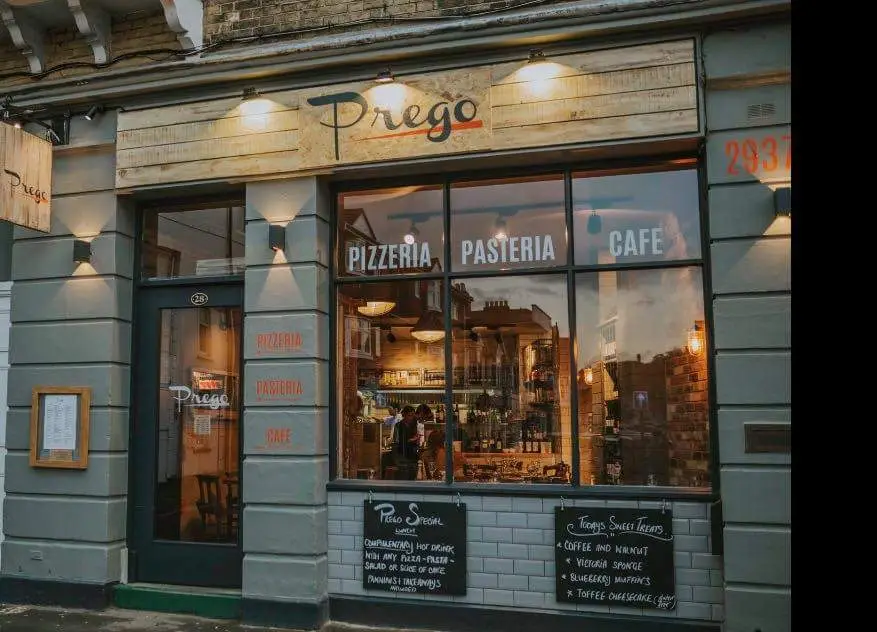 Prego restaurant in Cowes