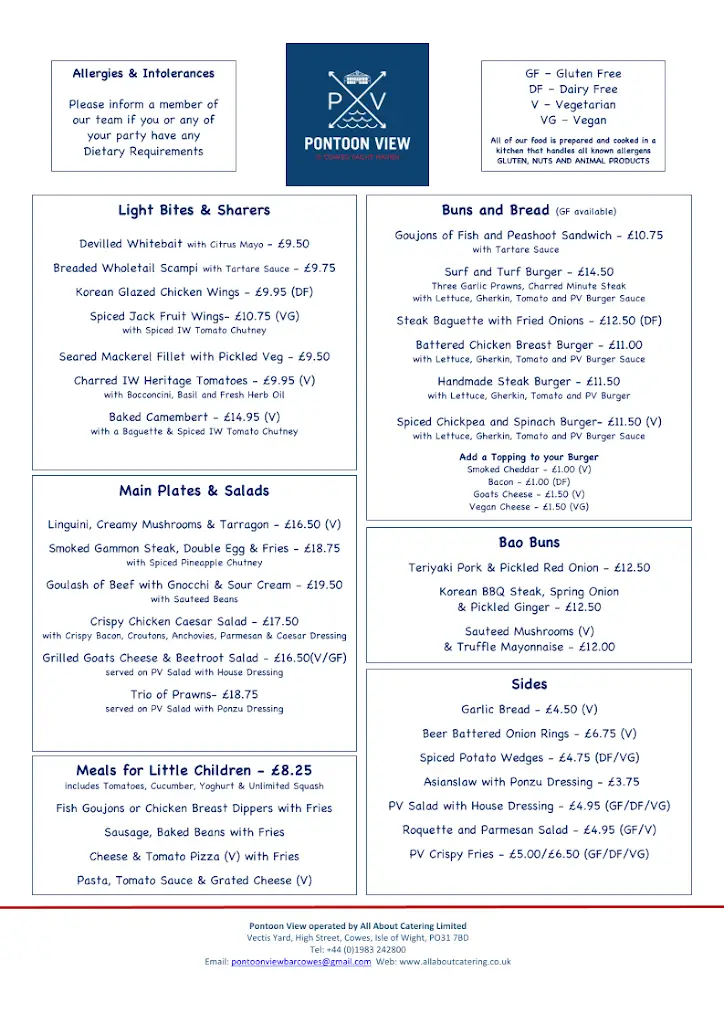 Menu_Pontoon View Bar_Cowes_image_1