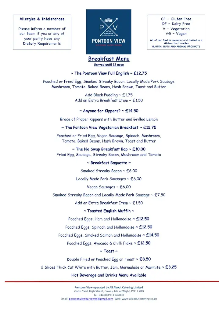 Menu_Pontoon View Bar_Cowes_image_3
