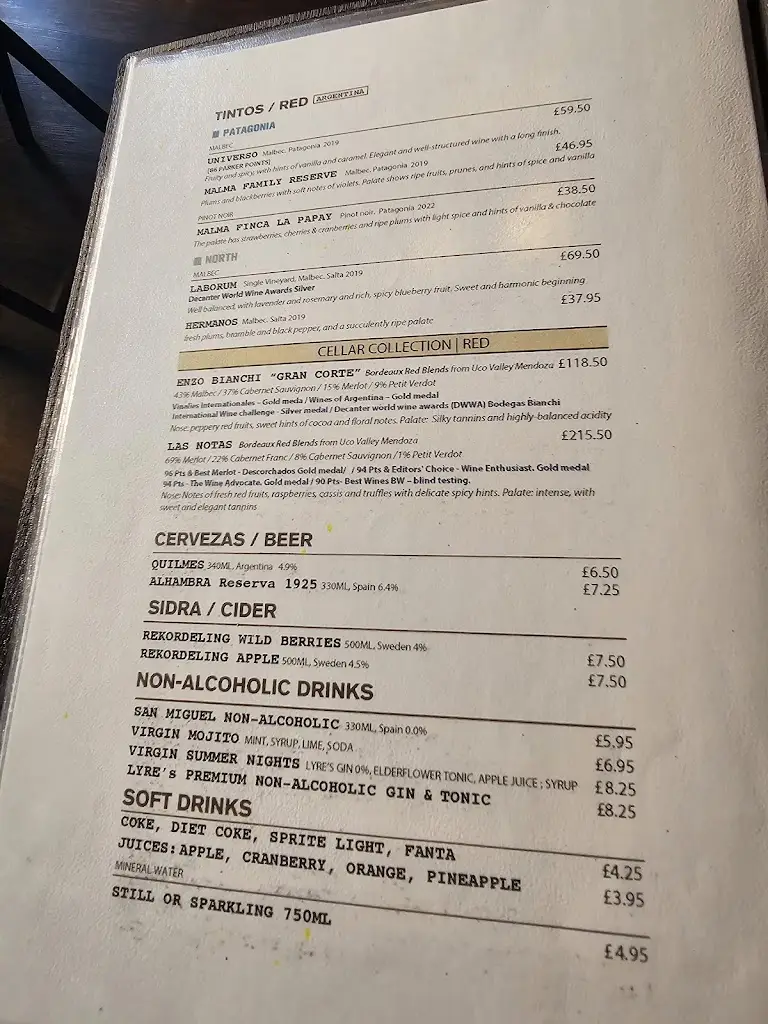 Menu_Buenos Aires Nights Steakhouse - Ashford_Ashford_image_1