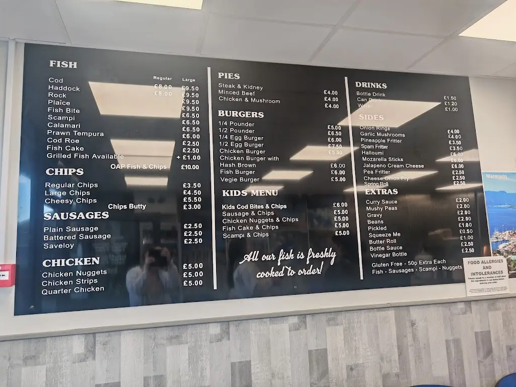 Menu_Sam’s Fish Bar Cowplain_Cowplain_image_1