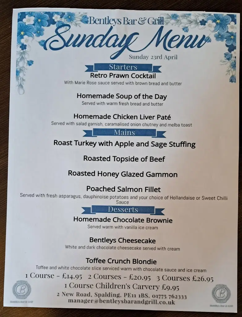 Menu_Bentleys Bar & Grill_Cowbit_image_1