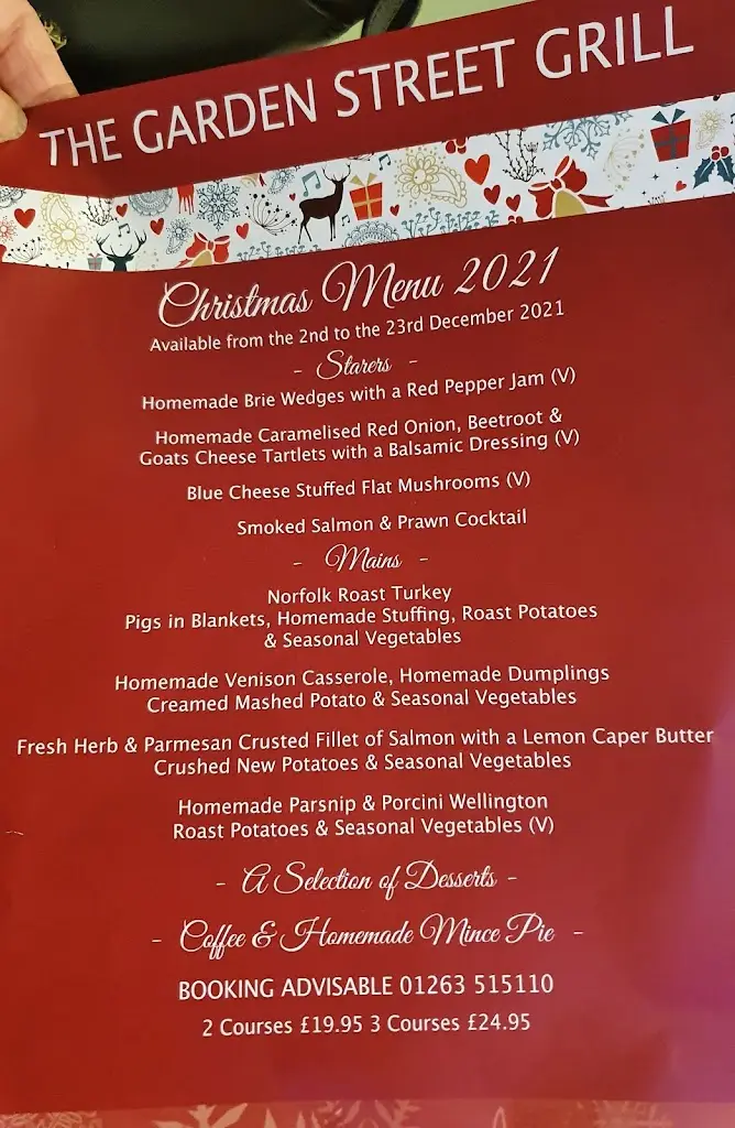 Menu_The Garden Street Grill_Cromer_image_1