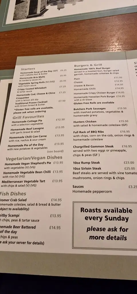 Menu_The Garden Street Grill_Cromer_image_2