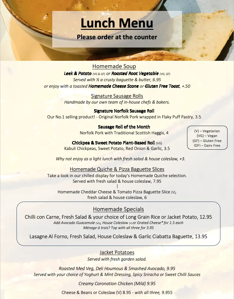 Menu_The Old Rock Shop Bistro_Cromer_image_1