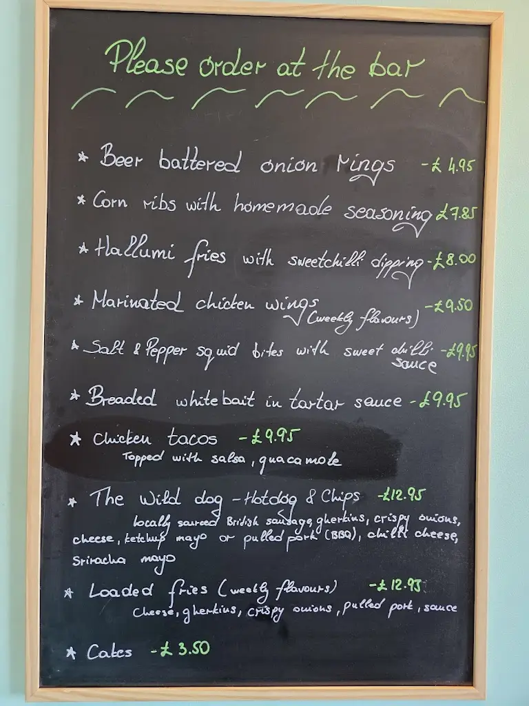 Menu_Aurora Bar and Restaurant Limited_Cromer_imagen_1