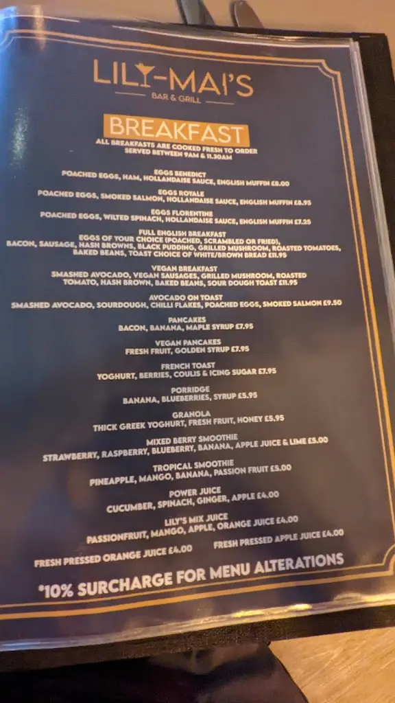 Menu_Aurora Bar and Restaurant Limited_Cromer_imagen_3