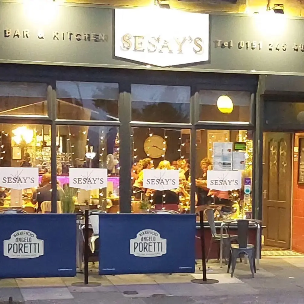Sesay's Bar and Kitchen restaurant in Crosby
