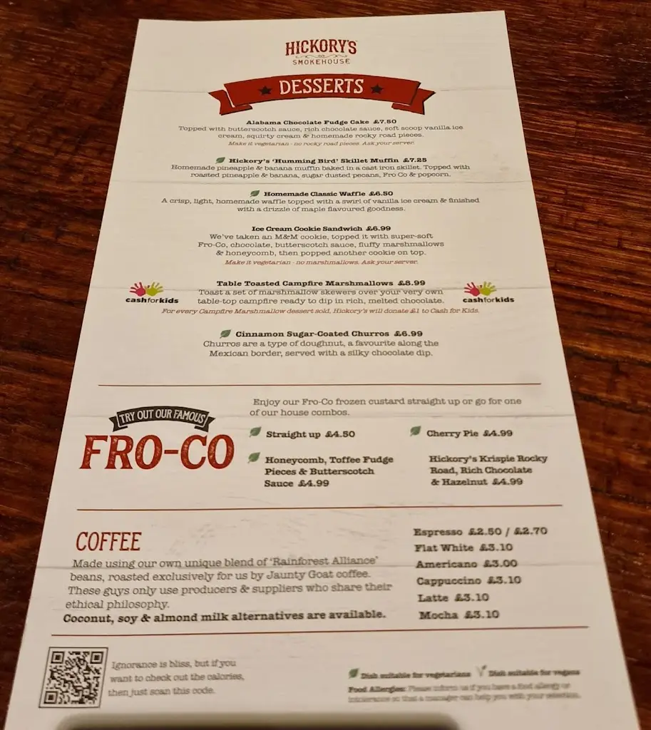 Menu_Hickory's - Gresty Green_Crewe_image_2