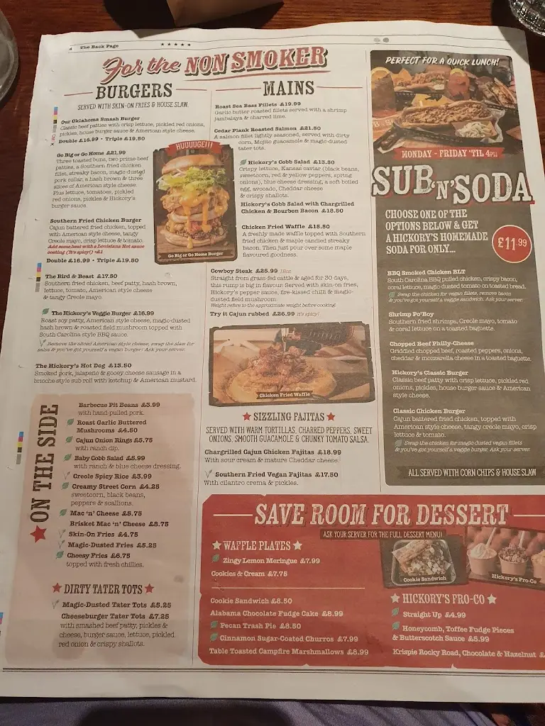 Menu_Hickory's - Gresty Green_Crewe_image_4