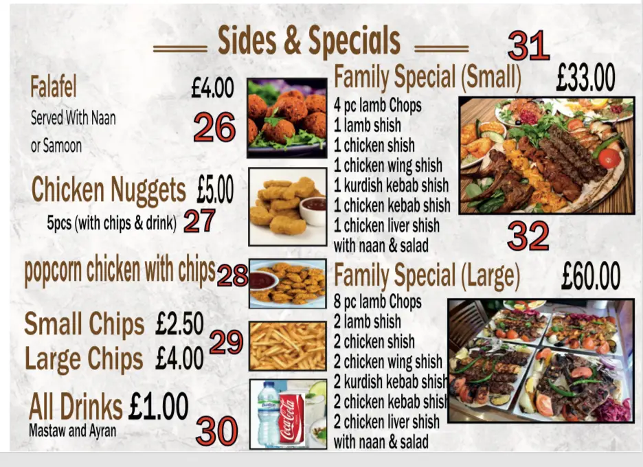 Menu_Kurdish Restaurant_Crewe_image_2