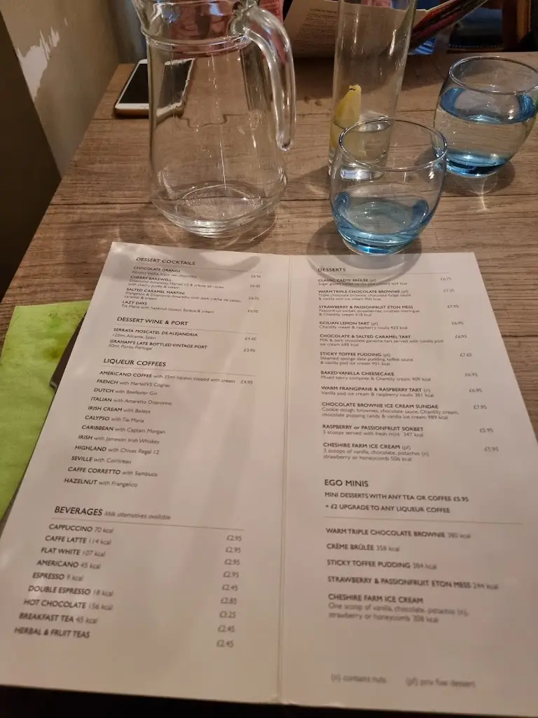 Menu_Ego at The Fox, Haslington_Crewe_image_4