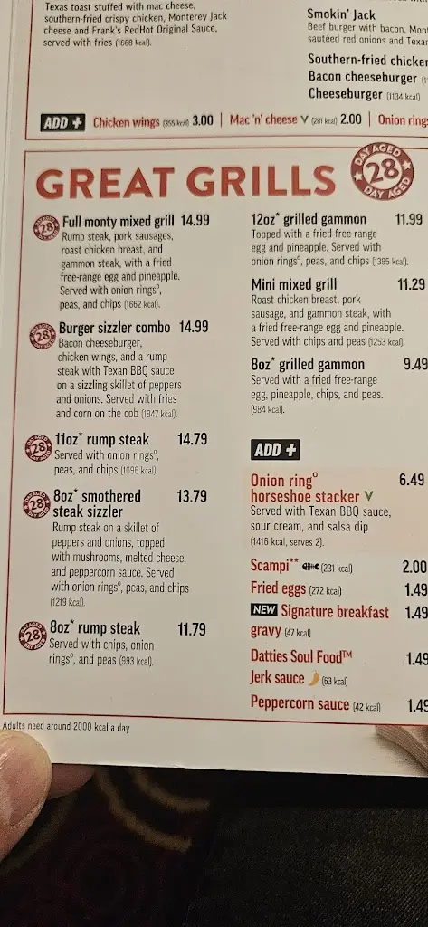 Menu_Four Eagles_Crewe_image_1