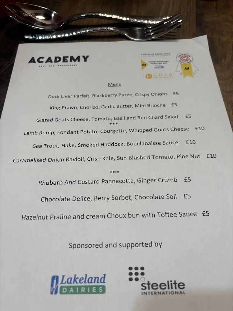 Menu_Academy Restaurant_Crewe_image_1