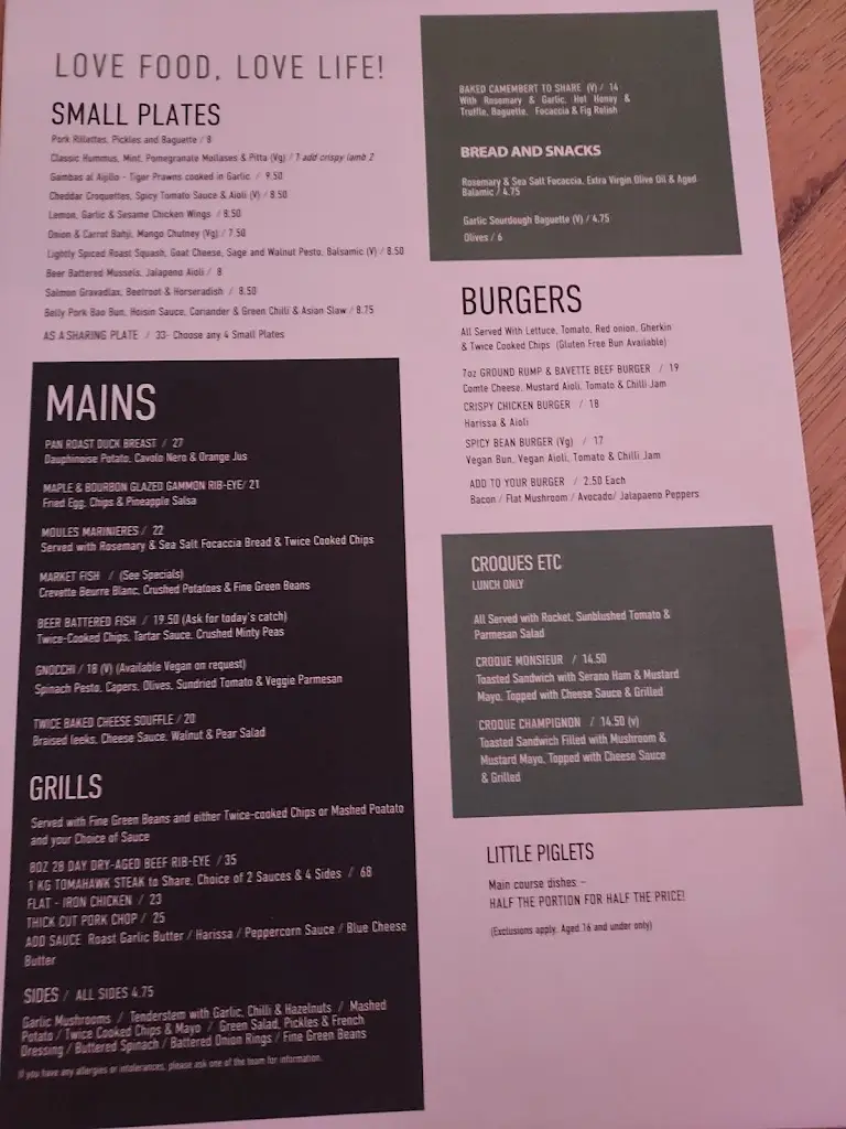 Menu_The Cellar House_Cringleford_image_1