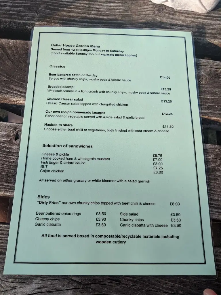 Menu_The Cellar House_Cringleford_image_2