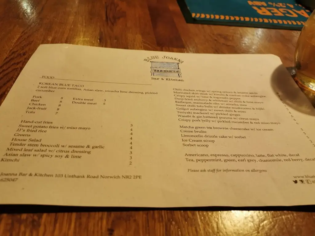 Menu_Blue Joanna_Cringleford_image_3