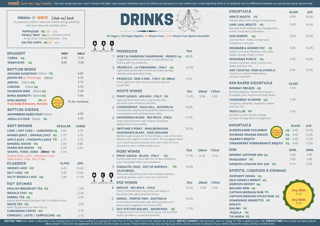 Menu_Namaste Village Norwich_Cringleford_image_3