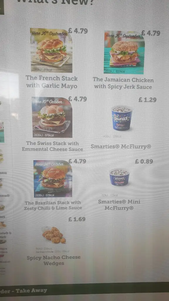 Menu_McDonald's_Cringleford_image_2