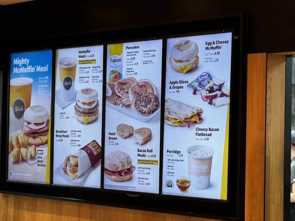 Menu_McDonald's_Cringleford_image_3