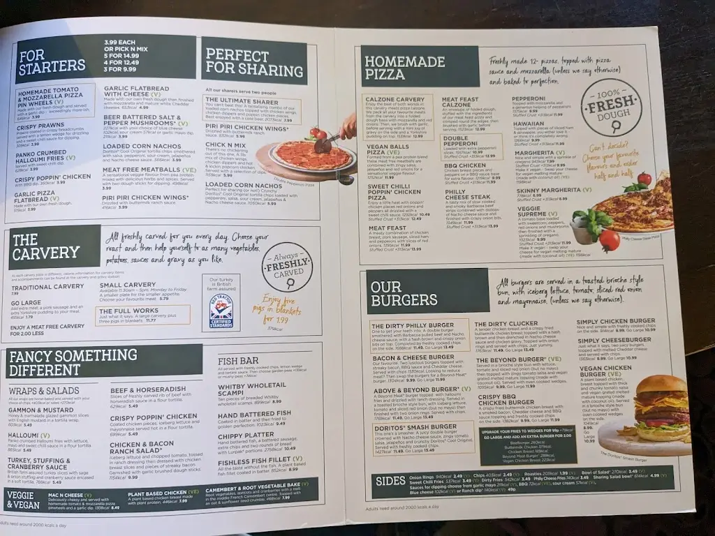 Menu_The Village Inn_Cringleford_image_1