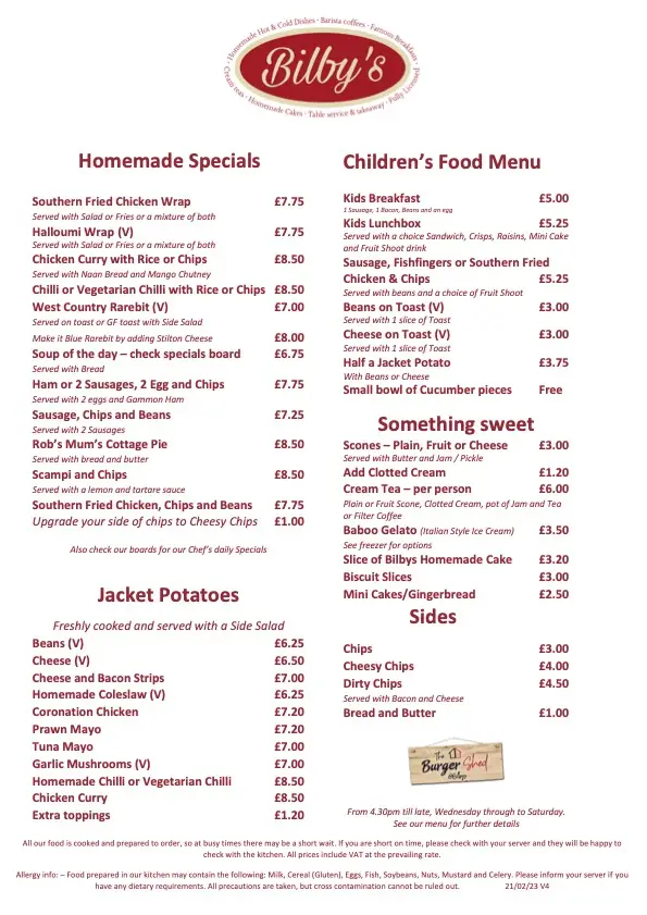 Menu_Bilby’s_Crewkerne_image_2