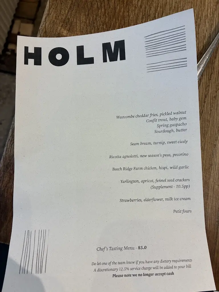 Menu_Holm Somerset_Crewkerne_image_1