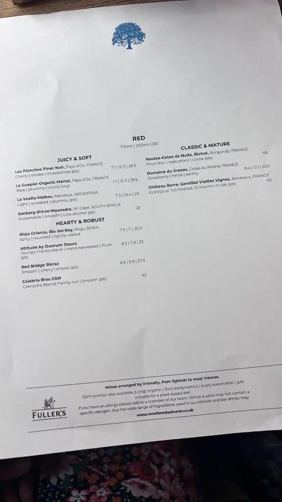 Menu_The New Forest, Ashurst_Ashurst_immagine_1