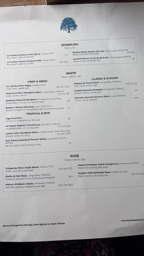 Menu_The New Forest, Ashurst_Ashurst_immagine_3