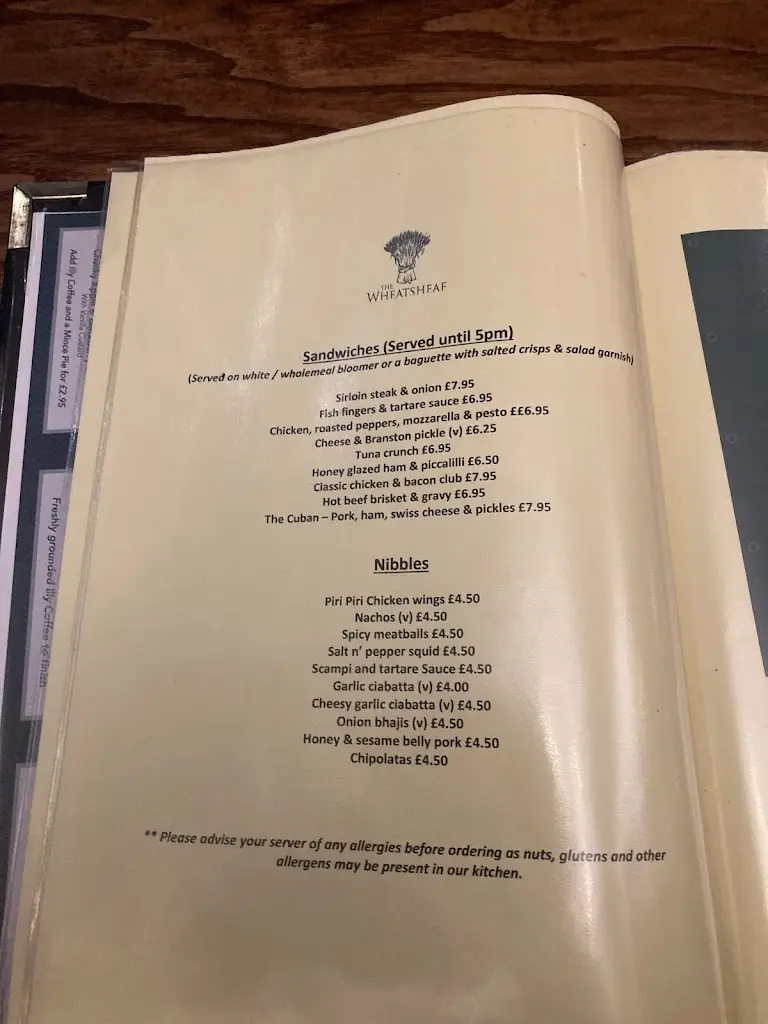 Menu_The Wheatsheaf_Croston_image_3