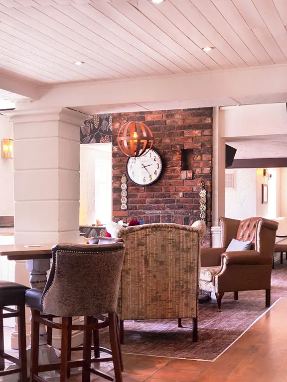 The Rose & Crown restaurant in Croston