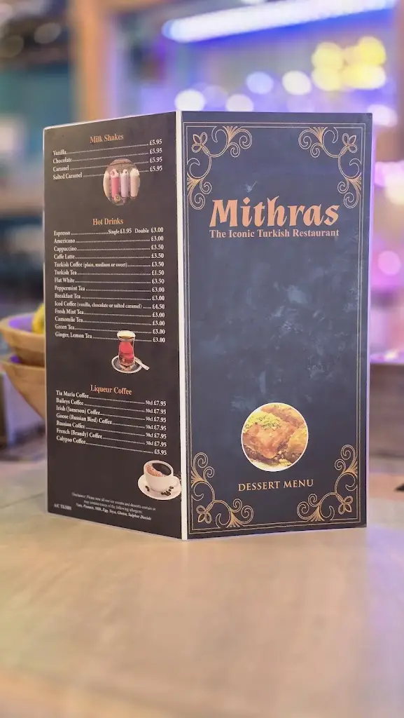 Menu_Mithras Turkish Mediterranean Restaurant_Croydon_image_3