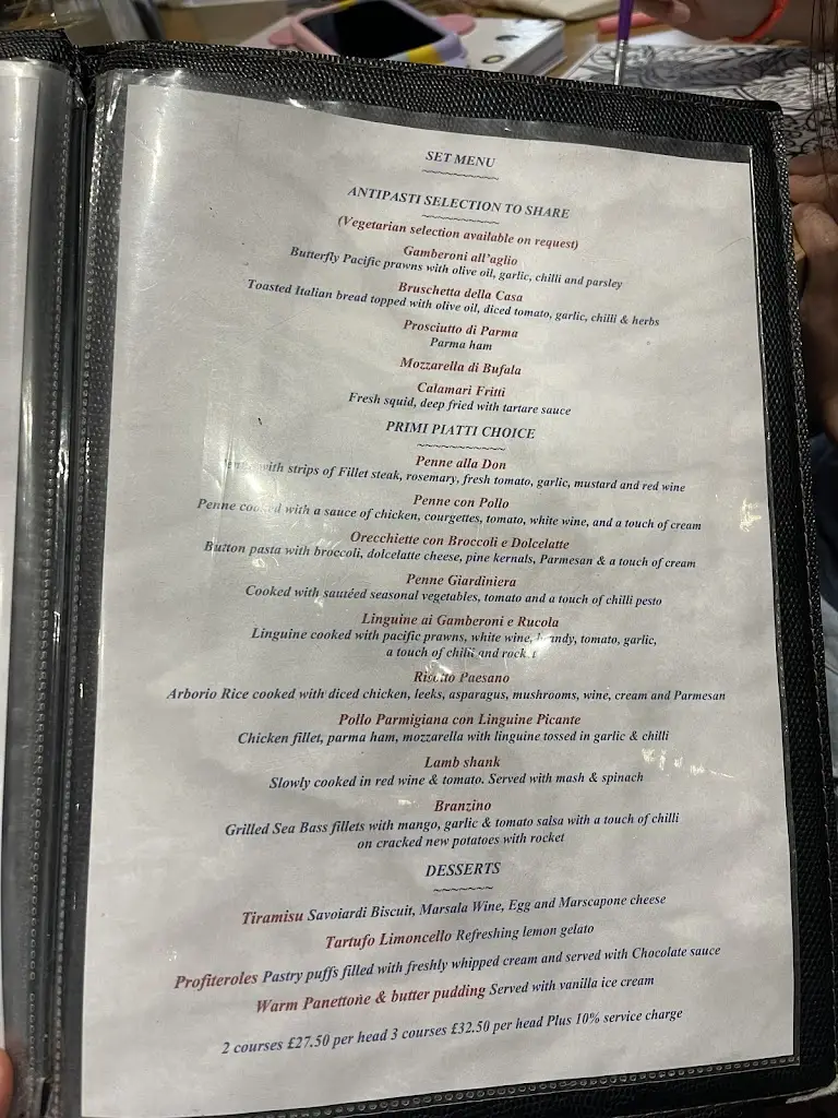 Menu_Bagatti's Italian_Croydon_image_3