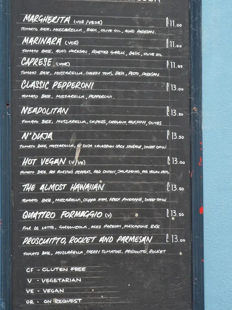 Menu_The Fishpond_Cromford_image_2