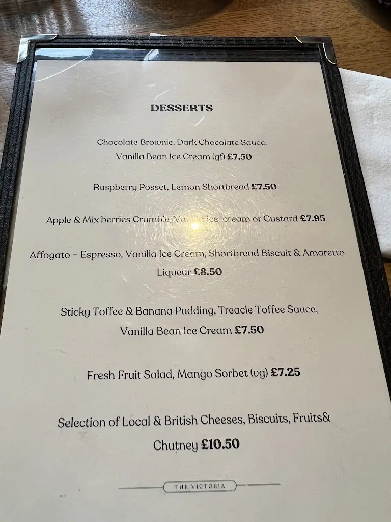 Menu_The Victoria_Addlestone_image_2