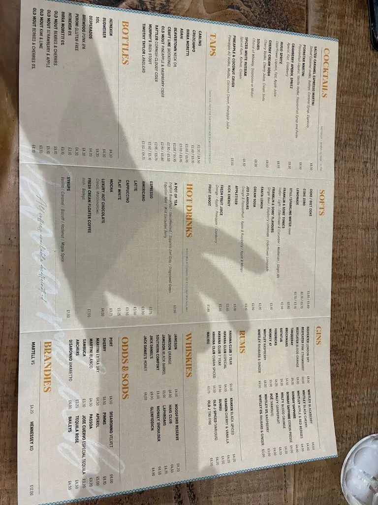 Menu_Remarkable Hare_Cromford_immagine_4