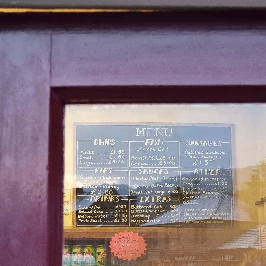 Menu_Robinsons Traditional Fish & chips_Cromford_image_2